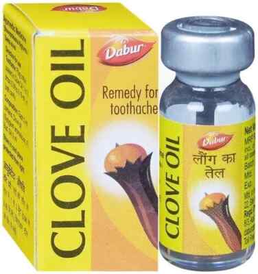 Dabur Clove Oil (6 x 2ml) Herbal Ayurvedic Toothache Wellness