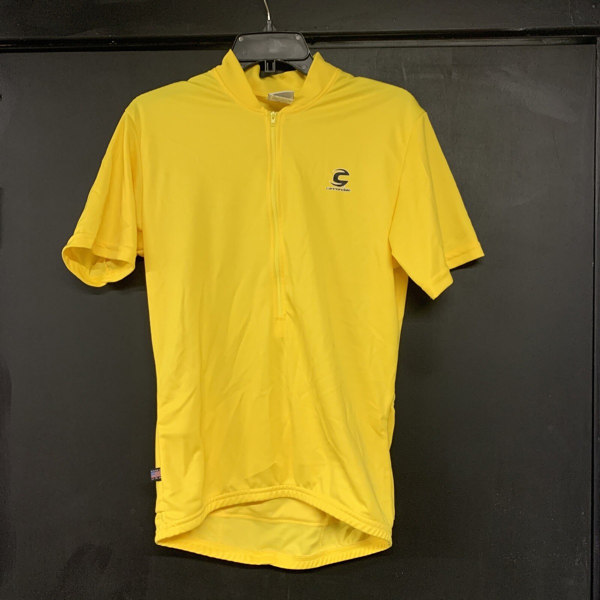 サイクルジャージ　キャノンデール(XL) イエロー(made i n USA ) サイクルジャージキャノンデール(XL) イエロー(made i n USA )