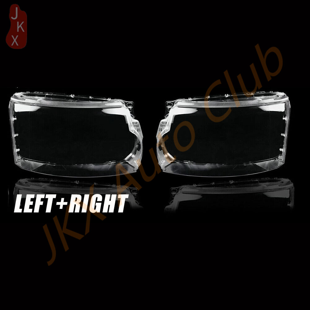 Headlight Shell Lens Clear Frame+Tape c For Land Rover Discovery 4 2014