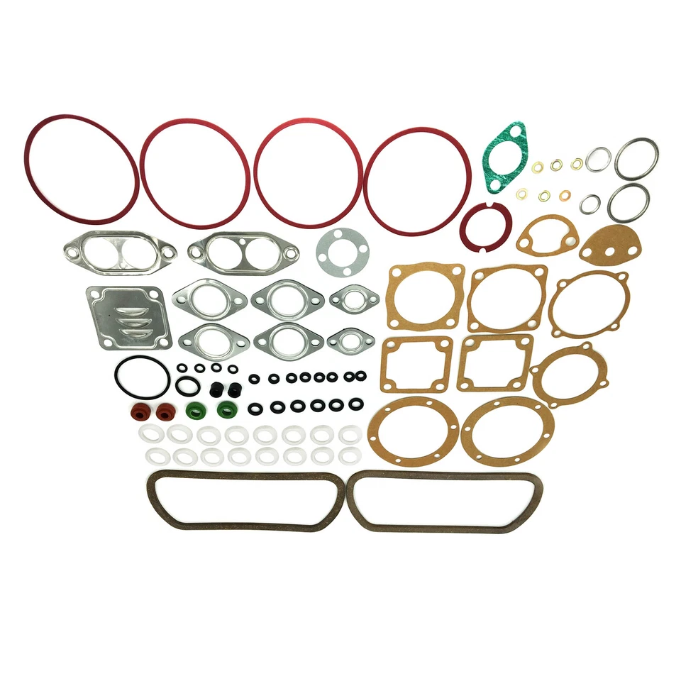 Head Gasket Set For Volkswagen Beetle Transporter Fastback Karmann Ghia 1.6L Foto 2 de 4