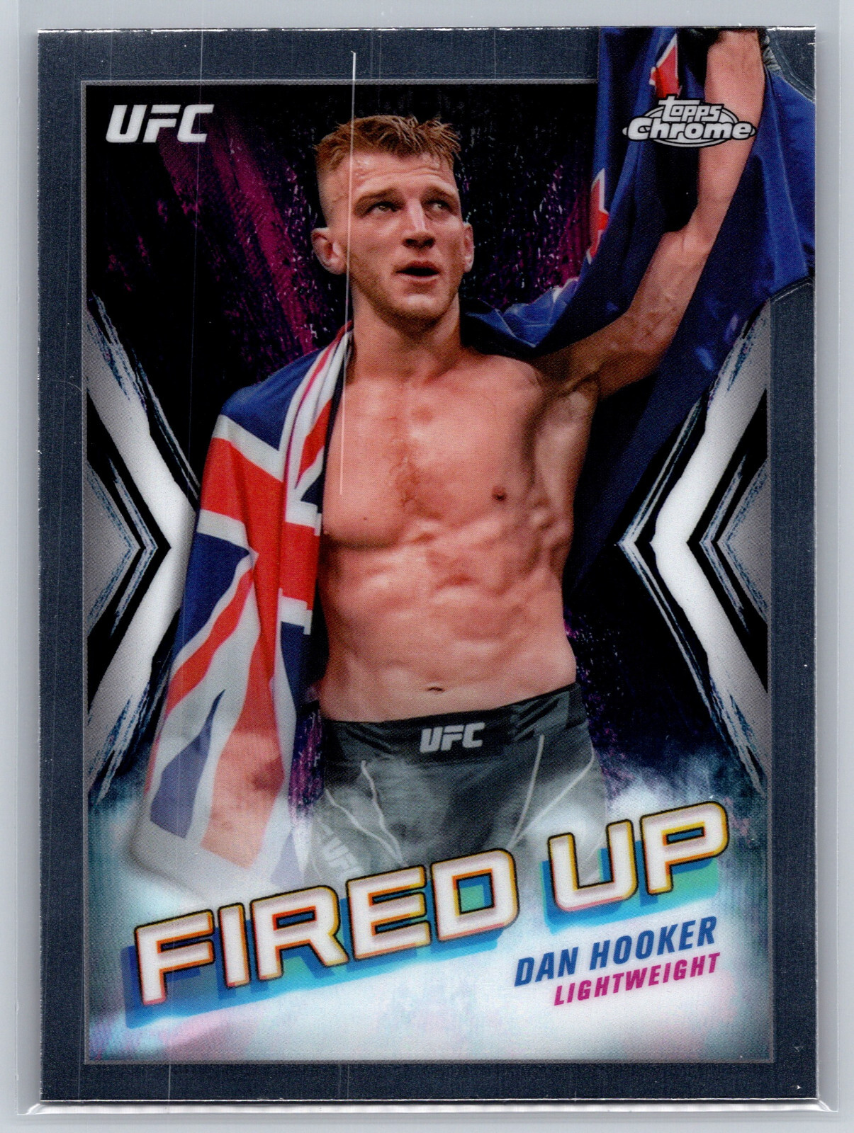2024 Topps Chrome UFC Fired Up DAN HOOKER FDP-19