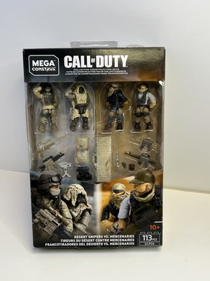 Mega Construx Call of Duty Desert Snipers Vs. Mercenaries 113 Pcs. Set GCP06 New