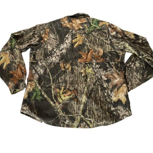 Browning for Her Shirt WM XXL Button up Mossy Oak Breakup Hunting Long Sleeve - Picture 2 of 20