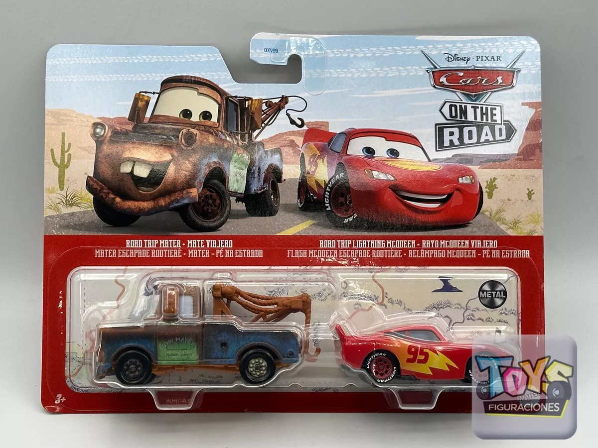 Disney and Pixar Cars Road Trip Mater & Road Trip Lightning McQueen 2