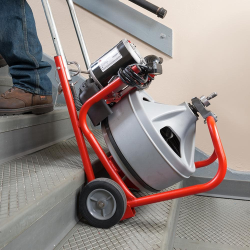 RIDGID K400 Drain Cleaning 120Volt Drum Machine Kit, 4Piece Tool Set