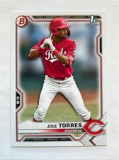 2021 Bowman Draft JOSE TORRES 1st Bowman RC Colorado ROCKIES #BD-125