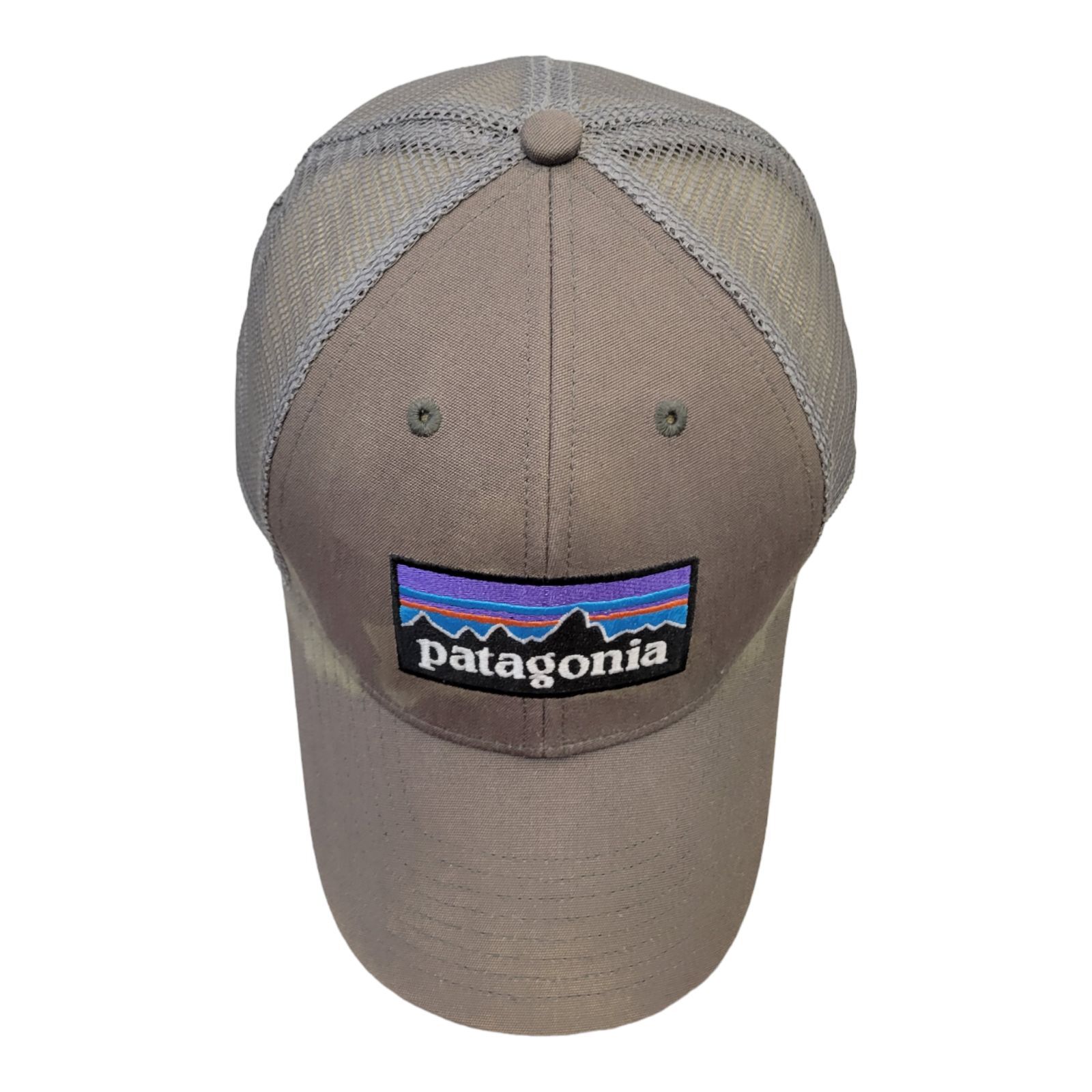 Patagonia Logo Patch Mesh Snapback Cap Trucker Gr… - image 10