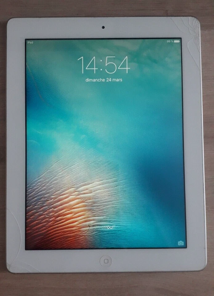 TABLETTE IPAD 3 - APPLE A1416 - 32Go Wi-Fi Blanc - EMC2498 - VENDU EN L'ETAT - Photo 2/4