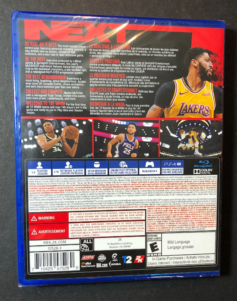 Jogo PS4 NBA 2K20