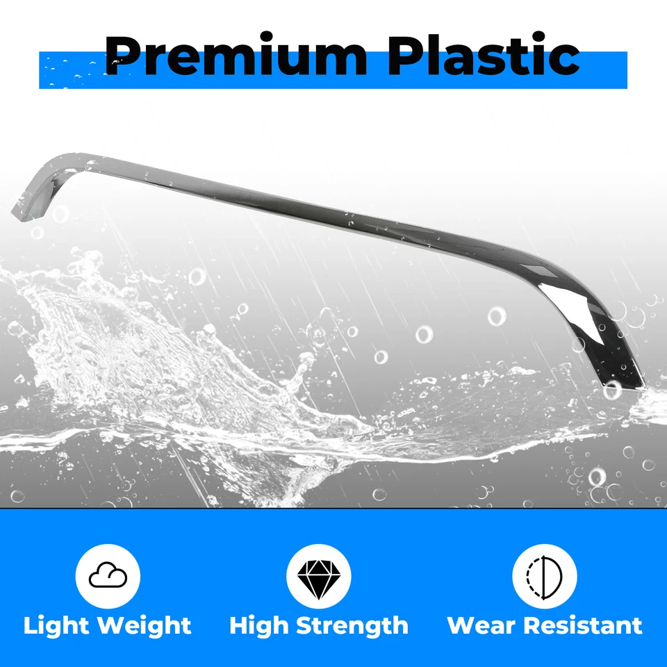 Chrome Grille Hood Molding Trim For 2007-2015 2009 Mini Cooper R55 R56 R58 R59 Foto 2 de 4