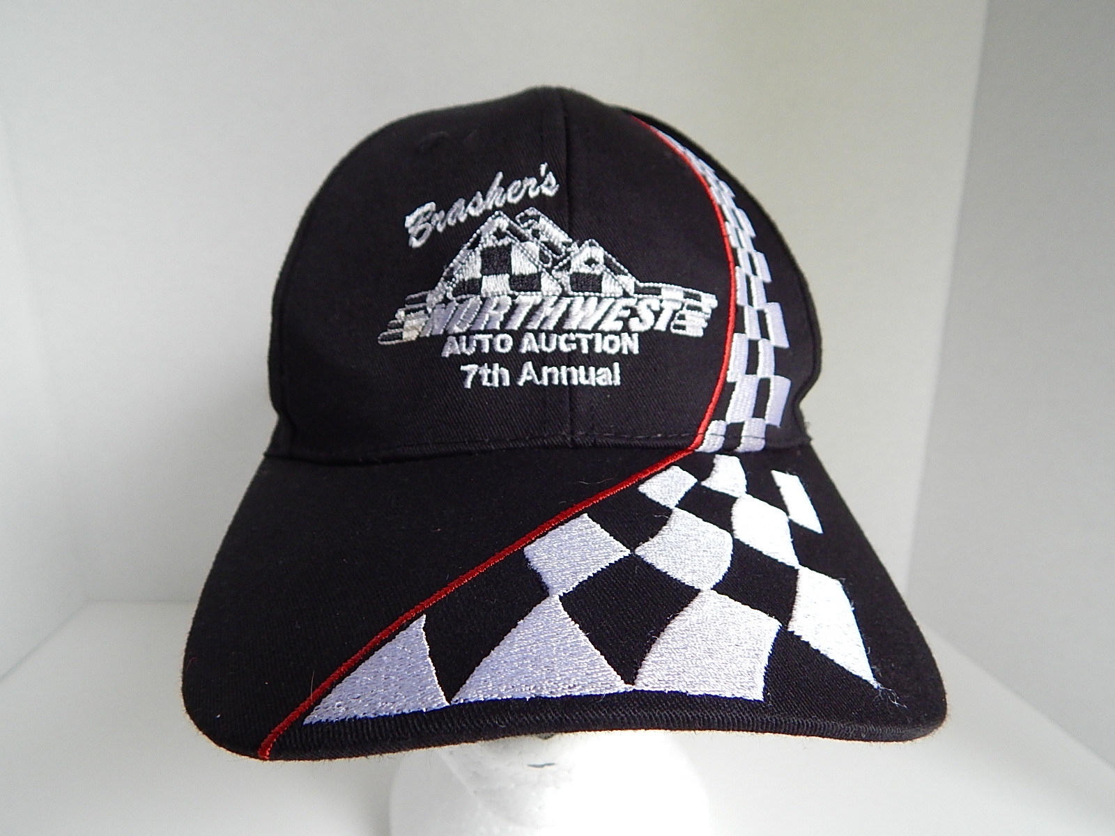 BRASHER'S NORTHWEST CAR AUTO AUCTION Black Nissun Baseball Cap Hat eBay