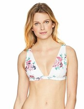 Minkpink Womens Pretty Petals Bikini Top Multi,Large 
