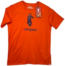Cotopaxi Canyon Altitude Llama T-Shirt Mens Size XXL Organic Cotton Blend NEW