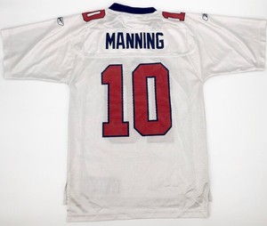 white eli manning jersey