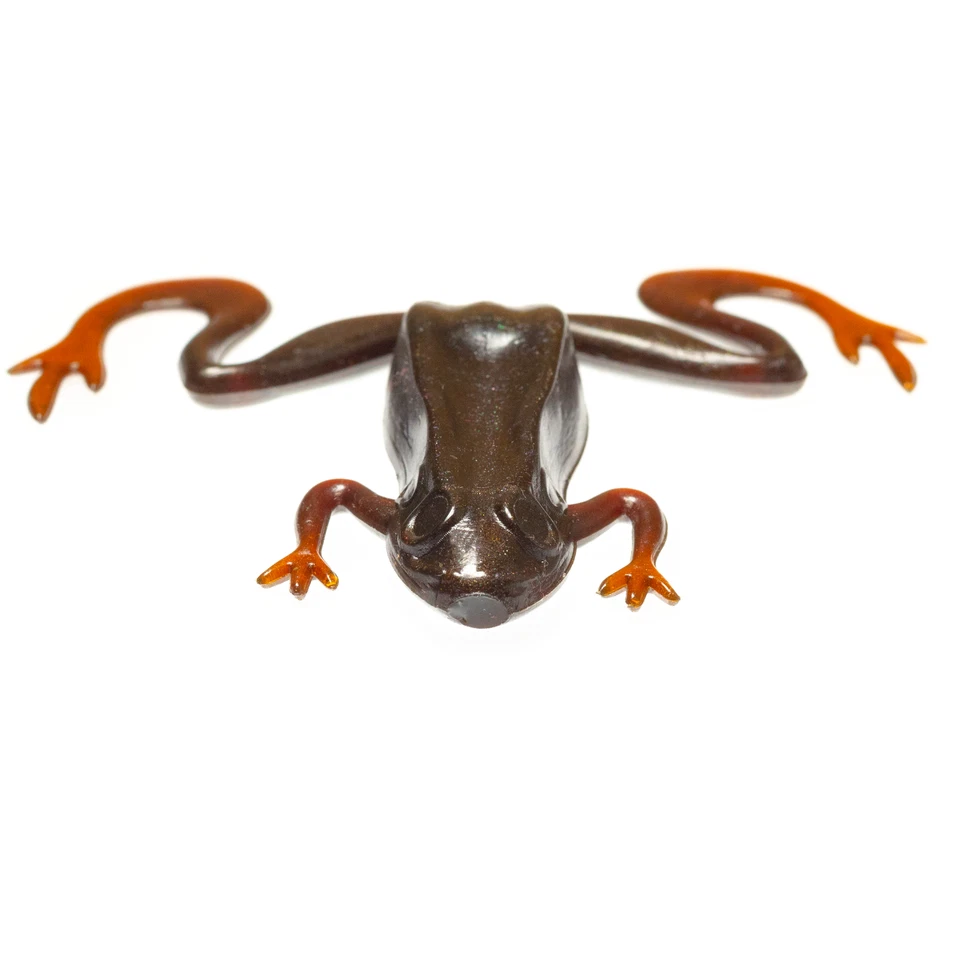 Molde de cebo Kicker Frog señuelo sapo plástico suave 50-75 mm Foto 4 de 4