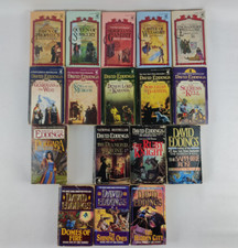 HUGE David Eddings Series PB Lot of 17 (Belga...