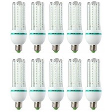 LAMPADE LAMPADINE LED 50W LUCE FREDDA BIANCA 6000K BASSO CONSUMO ATTACCO E27