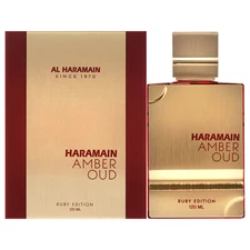 Al Haramain Unisex Amber Oud - Ruby Edition 4 oz EDP Spray