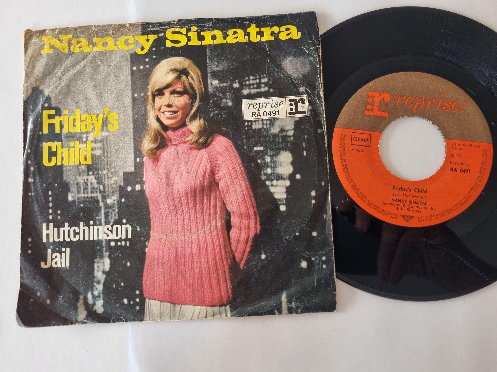 7"" Single Nancy Sinatra - Friday's child Vinyl Germany