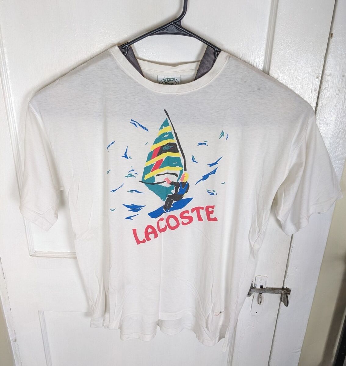 Vintage 90s Izod Lacoste Yachting Tshirt Men M Preppy Vintage 90s Izod Lacoste Yachting Tshirt Men M Preppy