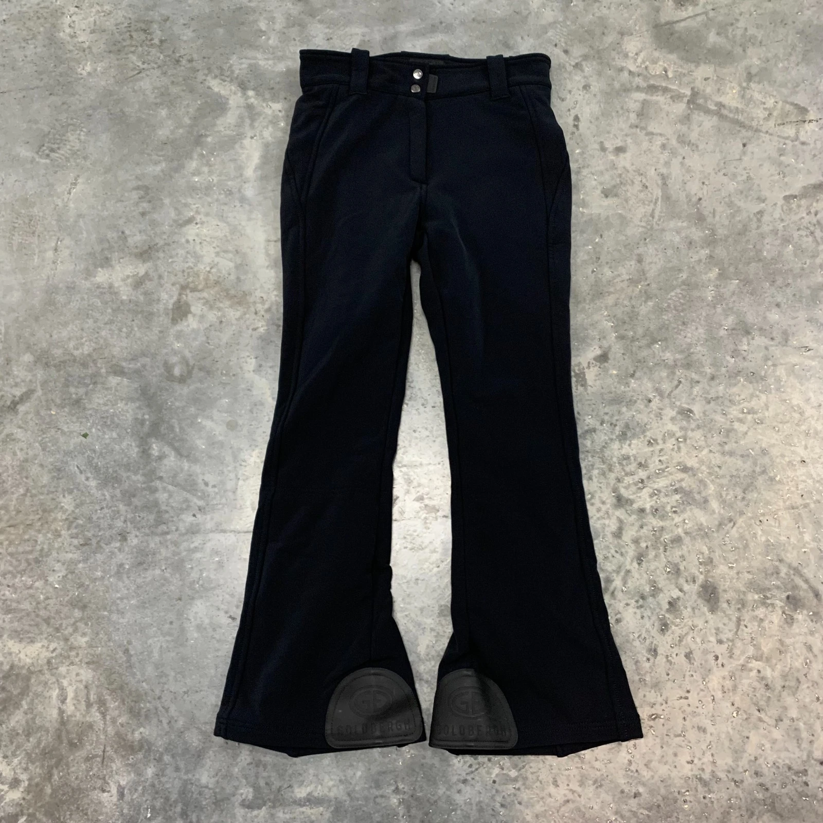 Goldbergh Pippa Ski Pants Womens US 10 Black Softshell Luxury Water Resistant