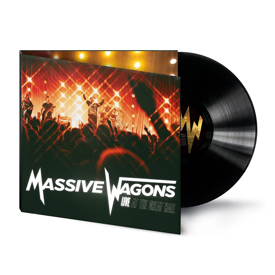 Massive Wagons 'Live At The Great Hall' Black Vinyl - NEW - image 1 of 1