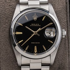 Rolex Oysterdate Precision 34mm 1981 Stainless Steel Manual Wound Ref. 6694