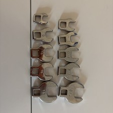Crow Foot Wrench Set Saemetric Unbranded - Various Sizes