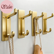 Self Adhesive Wall Hooks for Hanging: Extra Strong 13 LB, Hook for Coat, Towel i