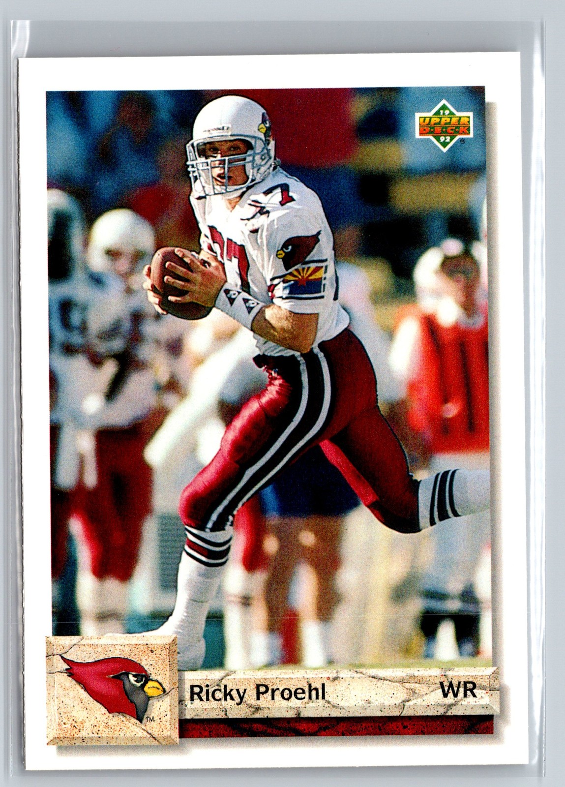 1992 Upper Deck #577 Ricky Proehl Phoenix Cardinals