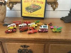 Vintage 1970's Lesney Matchbox lot of 20 Cars & Trucks And Case