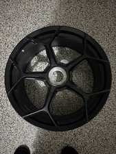 4T0601017AT LAMBORGHINI HURACAN Performante Front Center Lock Wheel Satin Black