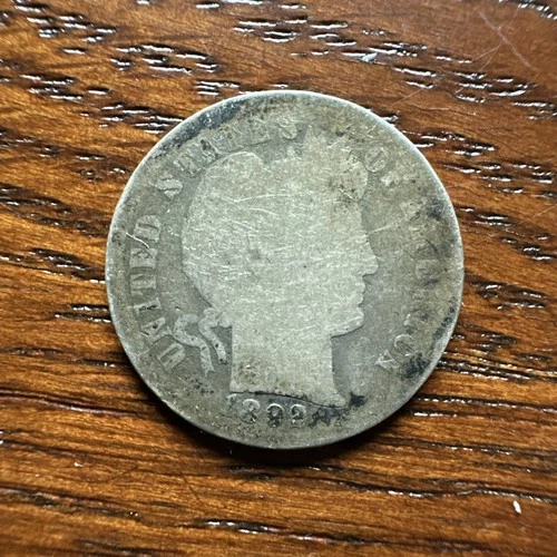 1892 - P Barber Dime