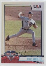 2019 USA Baseball Stars & Stripes Longevity Holo Foil 65/99 Riley Cornelio 0z8