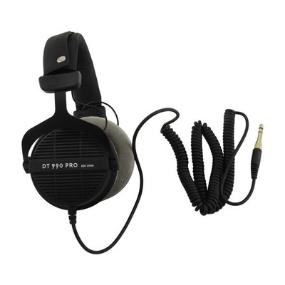 Beyerdynamic DT 990 Pro 250 Ohm Open Back Studio Headphones Grey earmuffs US