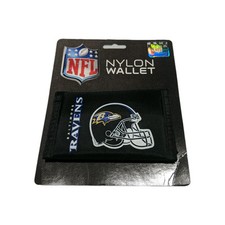 NFL Printed Tri-Fold Nylon Wallet RICO -Select- Team Below