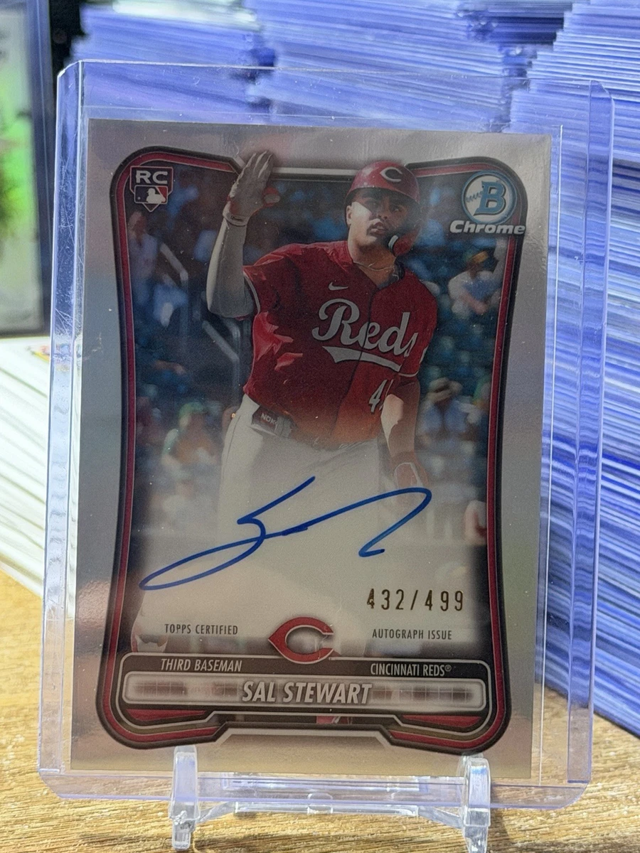 チャップマン ボウマンオート リフラクター Bowman Cincinnati Reds Baseball Autographed Sports Trading Cards