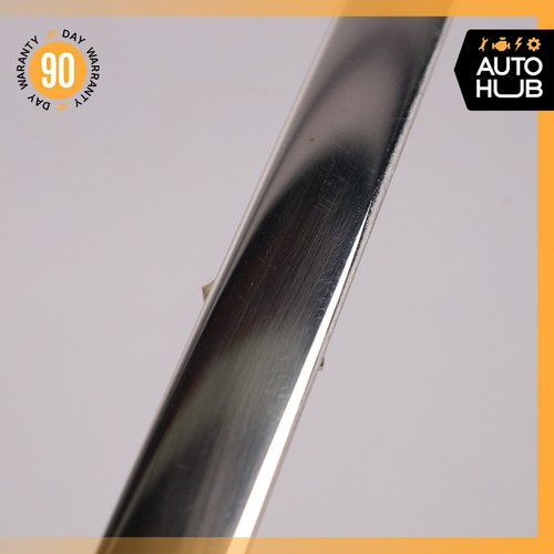 03-10 Bentley Continental GT GTC Rear Left Side Bumper Molding Trim Chrome OEM - Picture 6 of 13