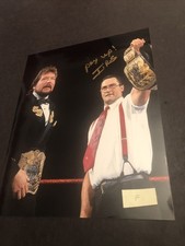 IRS Irwin R Schyster Autographed 8x10 Signed Wrestling Photo Mike Rotunda WWE F