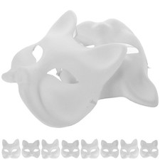  Masques De Dessin D'animaux Facial Chat Mascarade Faire Fournitures