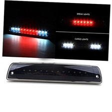 Black Housing Smoke Lens LED 3rd Brake Light Cargo Light High Mount Stop Brake