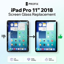 iPad PRO 11 inch 2018 Cracked Screen Front Glass Replacement REPAIR SERVICE