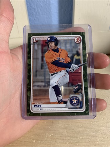 Jeremy Pena #BP-61 2020 Bowman Paper Prospects card