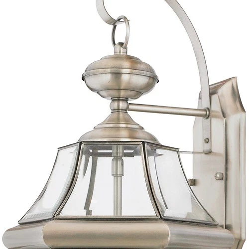 Quoizel NY8317 Black Newbury 2-Light 20"H Outdoor Wall Sconce With Clear Glass - Picture 5 of 9