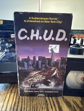 C.H.U.D. (VHS, 1988) (CHUD) Video Treasures Cult Horror Rare HTF Vintage LN/VG!
