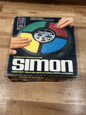 Vintage 1978 SIMON Says Milton Bradley MB Electronic Game Original Box Read