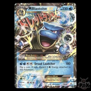 M Blastoise EX #18/83 Generations LP/Lightly Played Pokemon 2016