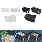 Aquarium Fish Tank Filter Filtration Box Silent Transparent Hang on Filter Box
