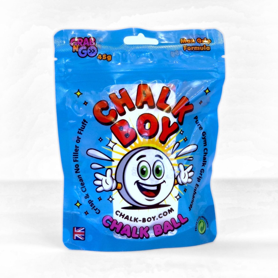 Climbing Chalk Ball in handy Resealable Bag - 50g - Mixed Loose Chalk ...