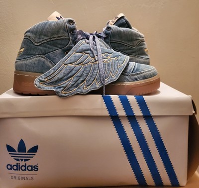 Adidas JS Wings (Jeremy Scott) Denim Release 2012 (Size 11) | eBay